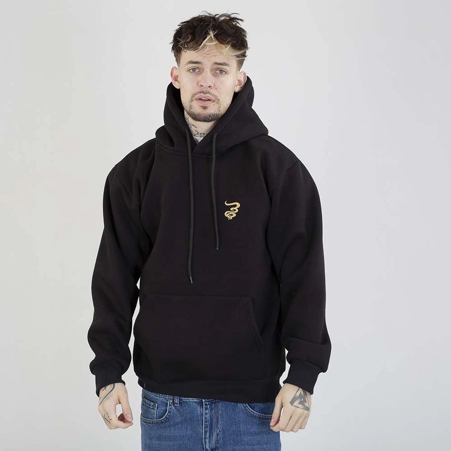 Bluza Grube Lolo Dymek Small Logo czarno złota