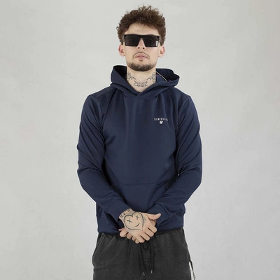 Bluza SikSilk Hodie Essentials Polie SS-26416 granatowa