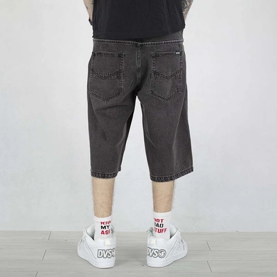 Krótkie Spodenki Mass Baggy Fit Slang Jeans czarne