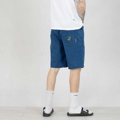 Spodenki Grube Lolo Jeans Dymek Back Yellow light blue