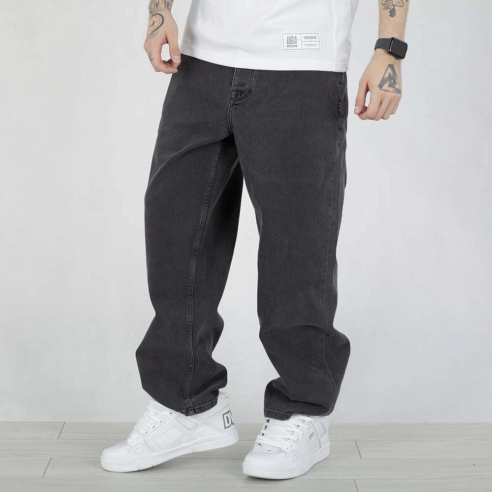 Spodnie Jeansowe Homeboy X-Tra Baggy Denim Washed Grey
