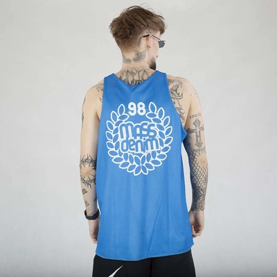 Tank Mass Base Back czarna niebieska