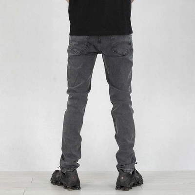 Spodnie Jeansowe Croll Slim Jeans 6525-R2 dark grey