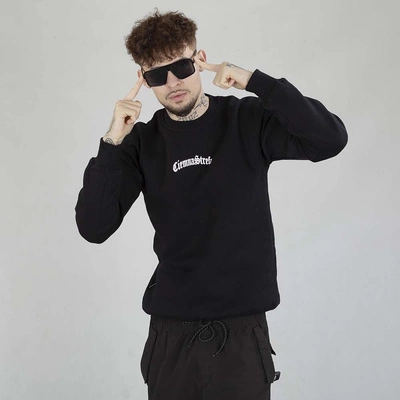 Bluza Crewneck Ciemna Strefa Gotyk 2 czarno biała