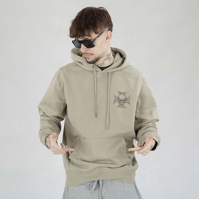 Bluza Pit Bull Hoodie Bite Me szara