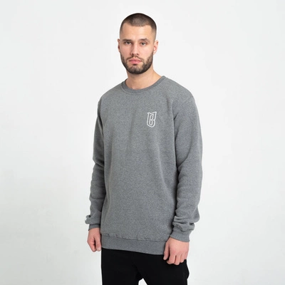 Biuro Ochrony Rapu-Classic Borcrew Outline Bluza Ciemny Szary