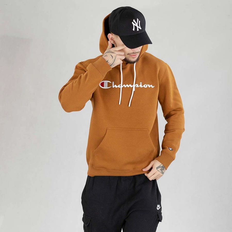 Bluza Champion Hoodie 219203 brązowa