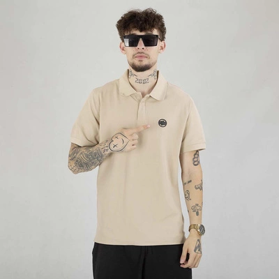 Koszulka Polo Pit Bull Pique Rockey beżowa