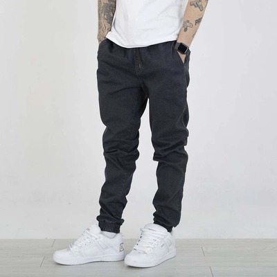 Spodnie Grube Lolo Dymek Back Haft grey