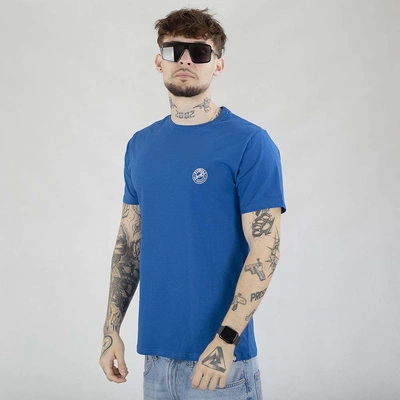 Koszulka Pit Bull Slim Fit San Diego CA Small Logo niebieska