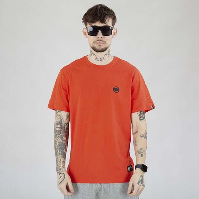 Koszulka Pit Bull Small Logo płomienna czerwień