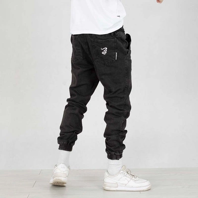 Spodnie Grube Lolo Dymek Back Haft grey