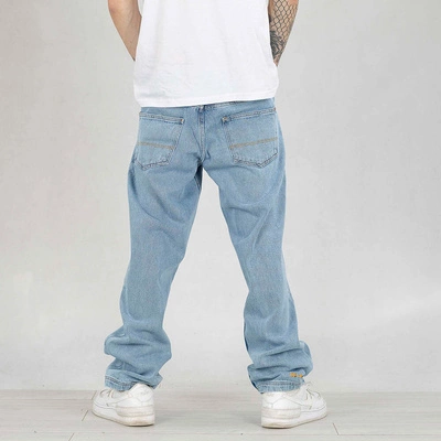 Spodnie MH Sport Baggy Tag Blue MH8 light blue