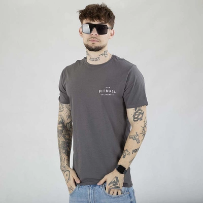 Koszulka Pit Bull Slim Fit USA Cal grafitowa