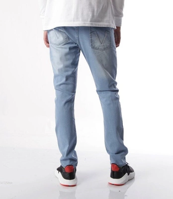 Stoprocent-SJ Carrot HCQUALITY Jeans Niebieskie