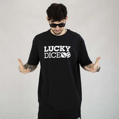 Koszulka Lucky Dice Baggy LD Classic czarna