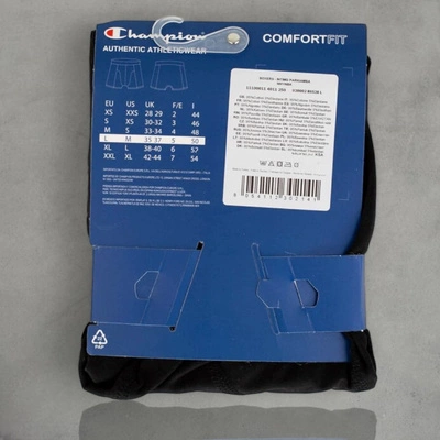 Bokserki Champion 2Pack U20002 granatowo czarne