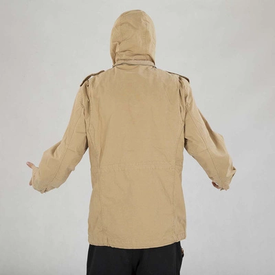 Kurtka Przejściowa Pit Bull M65 beżowa