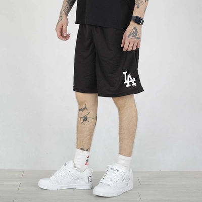 Krótkie spodenki 47 Brand MLB LA Dodgers Imprint 657809 czarne