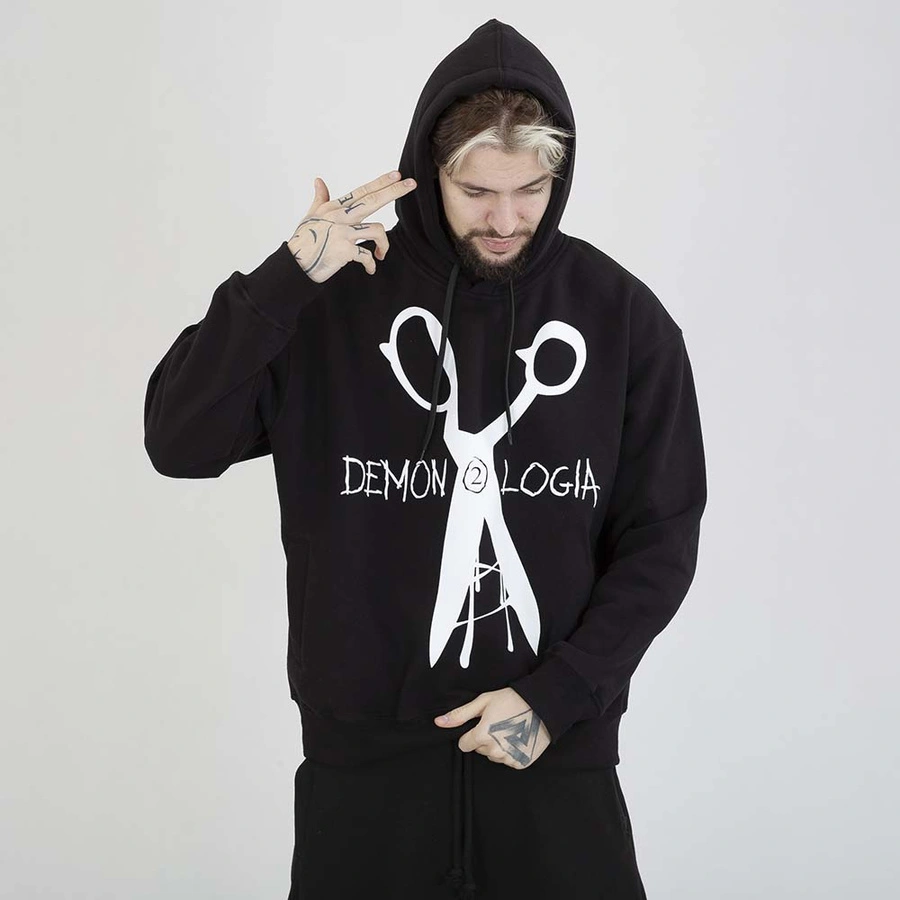 Bluza Demonologia Nożyczki czarna