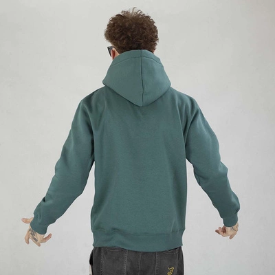 Bluza Alpha Industries Hoodie Basic Small Logo 196318 zielona