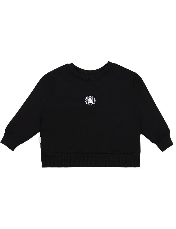 Bluza Diil Dziecięca Crewneck Laur czarna