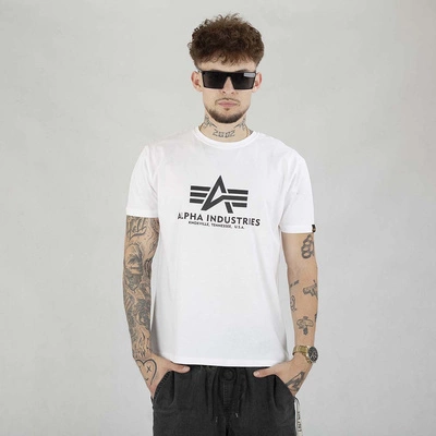 Koszulka Alpha Industries Basic 100501 biała