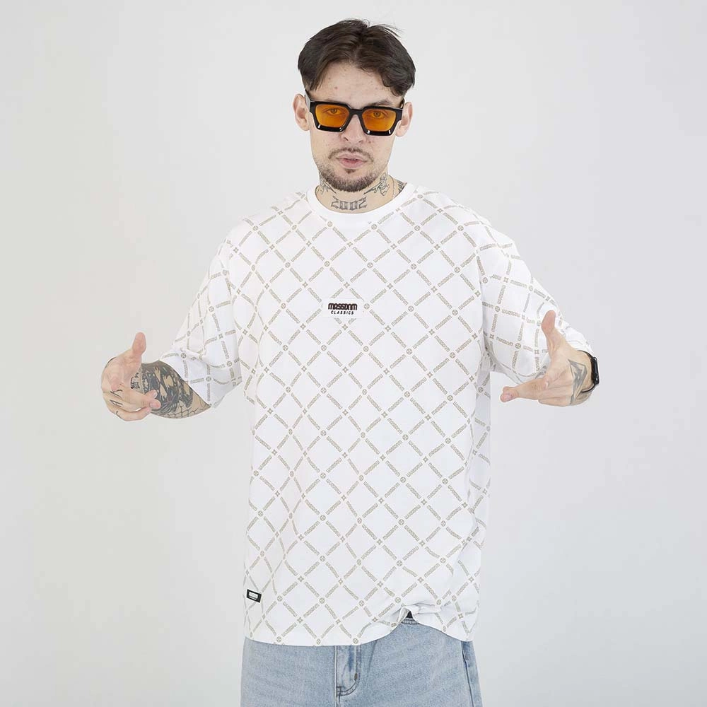 Koszulka Mass Monogram biała