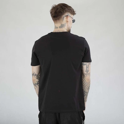 Koszulka Alpha Industries Basic T ML 118533 czarna ciemno zielona
