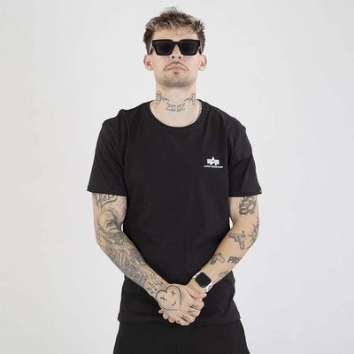 Koszulka Alpha Industries Basic Small Logo 188505 czarna