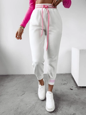 Spodnie Damskie dresowe Olavoga Miracle ecru