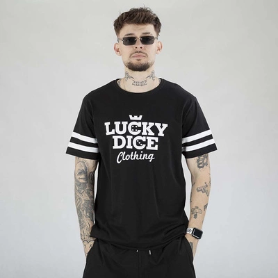Koszulka Lucky Dice Clothing Stripe czarna