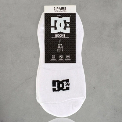 Skarpety DC Shoes DC Liner 3P ADYAA03191-WBB0 białe