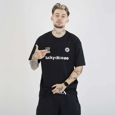 Koszulka Lucky Dice Baggy Lucky Dice Represent czarna