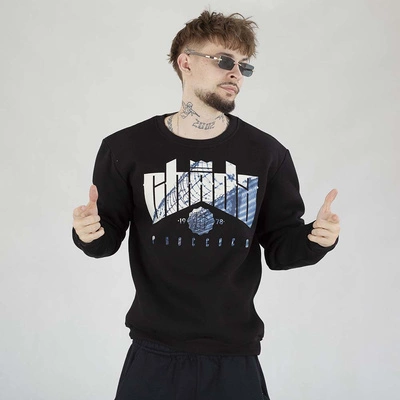 Bluza Chada Crewneck Prison Fence czarna