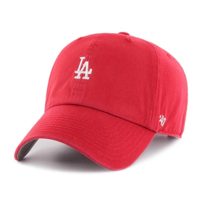 Czapka 47 Brand MLB Los Angeles Dodgers BASE RUNNER '47 Clean Up (B-BSRNR12GWS-RDA)