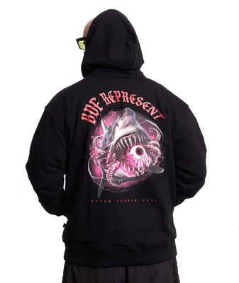 Brain Dead Familia Shark ZIP czarna
