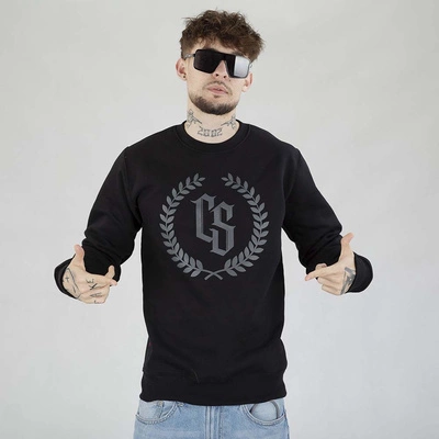 Bluza Crewneck Ciemna Strefa Oversize CS Laur czarna