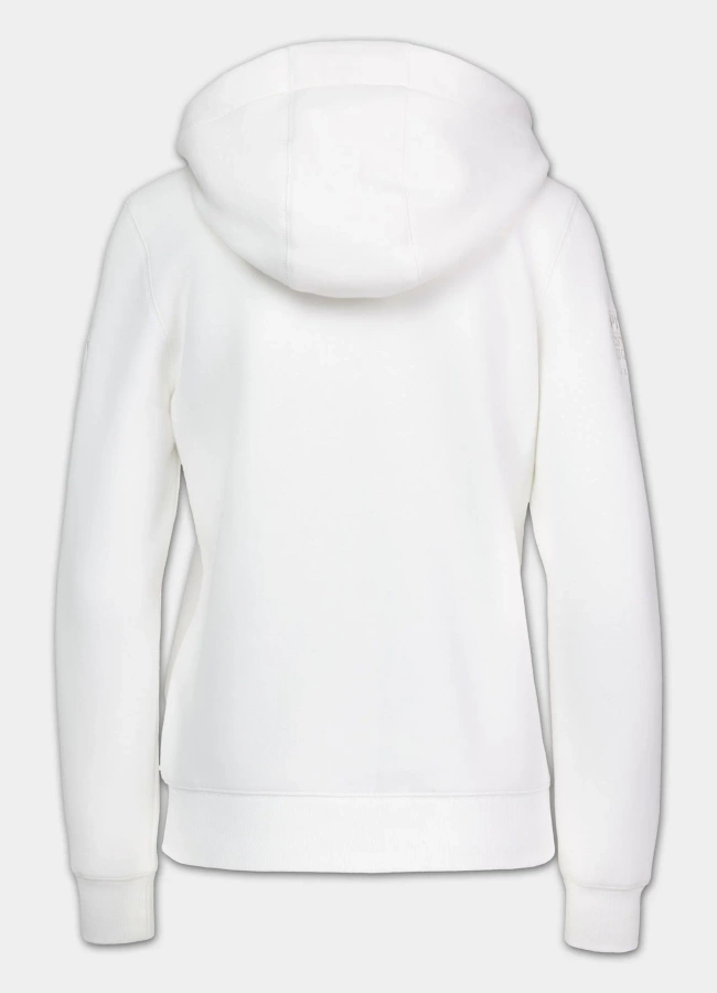 Bluza Pit Bull Hoodie Zip Fiora biała