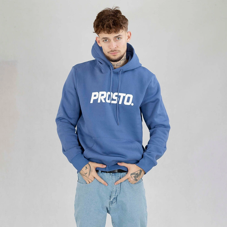 Bluza Prosto Hoodie Zorn niebieska