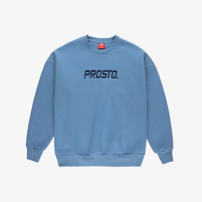 Bluza Prosto Crewneck Ivy niebieska