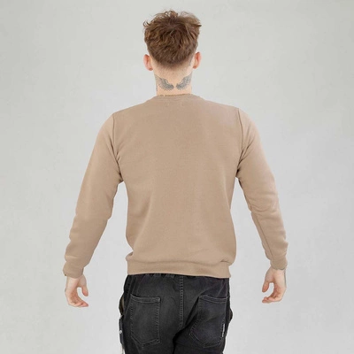 Bluza Ganja Mafia Crewneck Herb beżowa