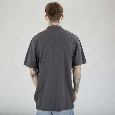 Koszulka Polo Prosto Lior grafitowa