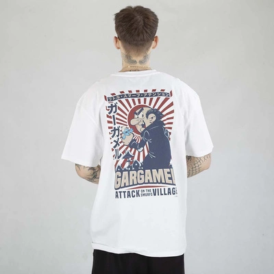 Koszulka Smerfy Baggy Gargamel Episode biała