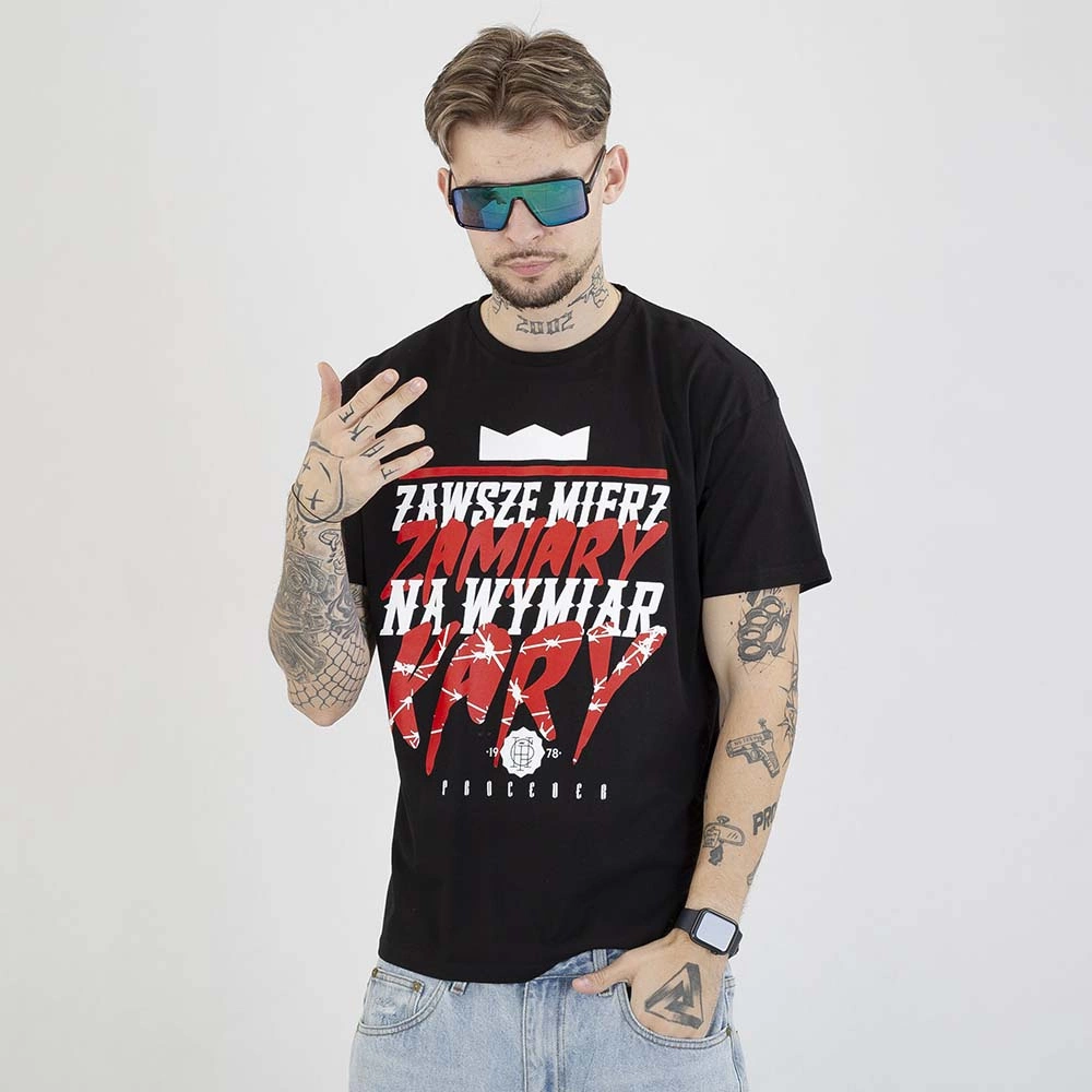 Koszulka Chada Wymiar Kary czarna