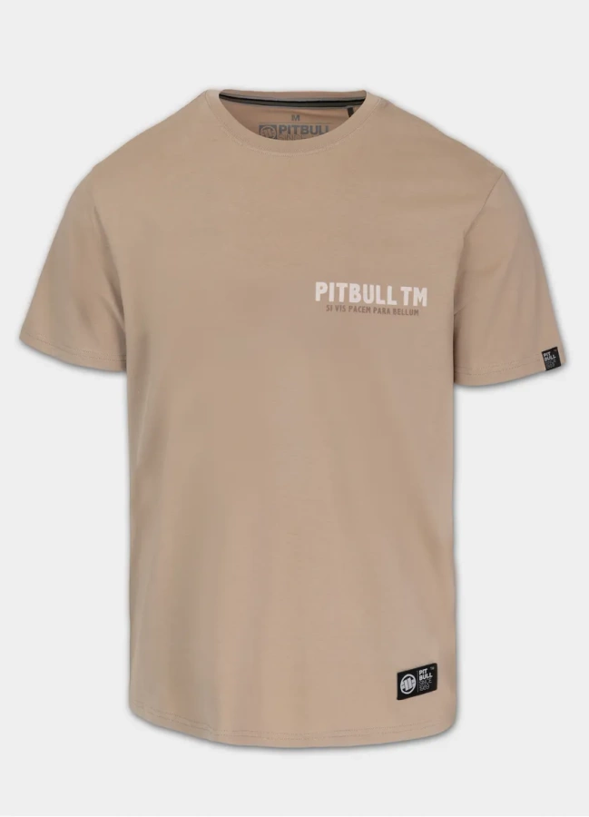 Koszulka Pit Bull Para Bellum brązowa