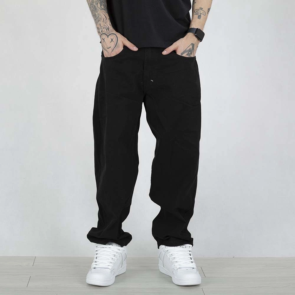 Spodnie Mass Pants Baggy Fit Slang czarne