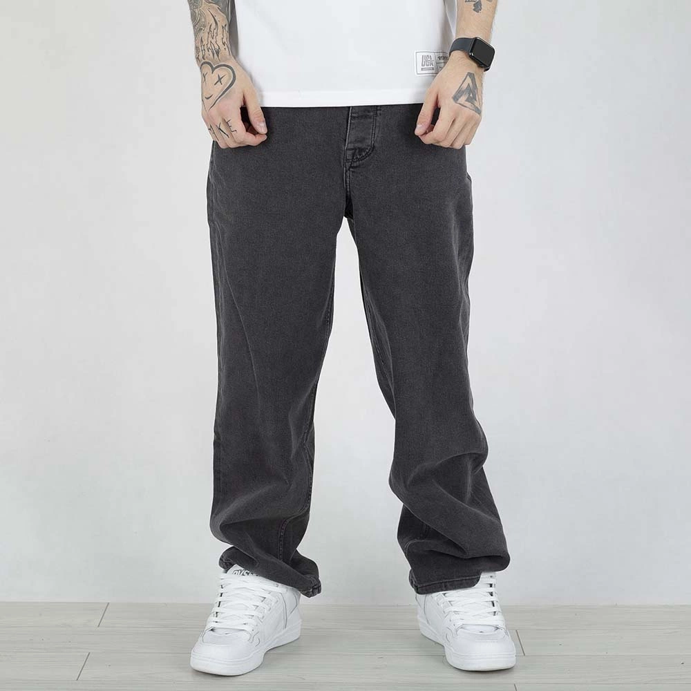 Spodnie Jeansowe Homeboy X-Tra Baggy Denim Washed Grey