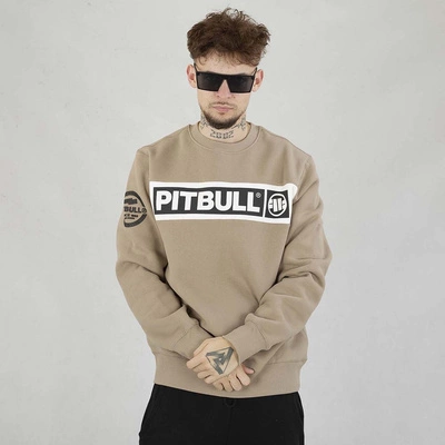 Bluza Crewneck Pit Bull Sherwood beżowa