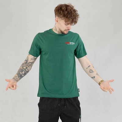 Koszulka Red Eyes Fuck Off zielono biała